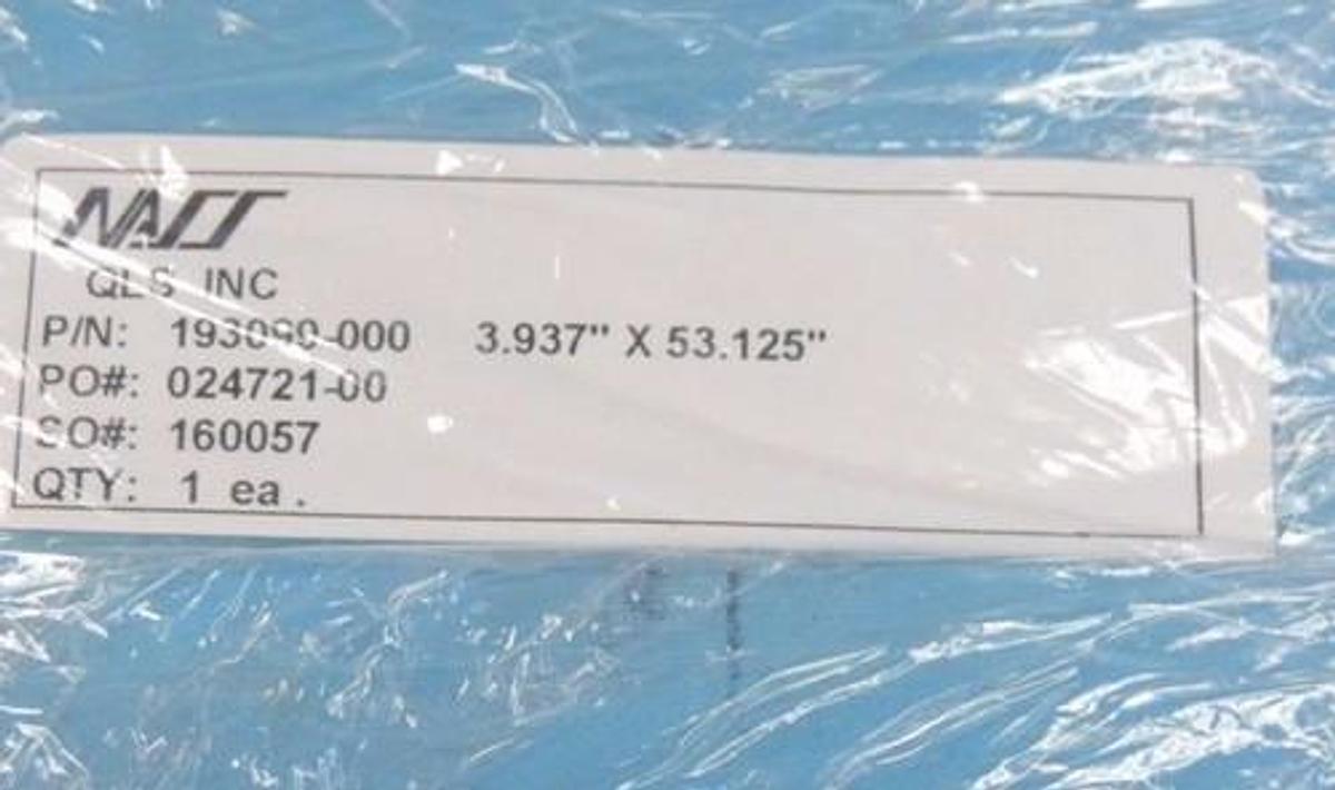 Used QLS NASS 193099-000 WRAP BELT 3.937" X 53.125"