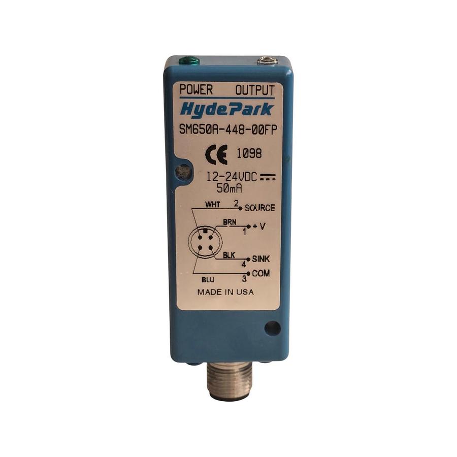 HYDE PARK SENSORS SM650A-448-00FP SUPERPROX PROXIMITY SENSOR SM650A44800FP NSNP