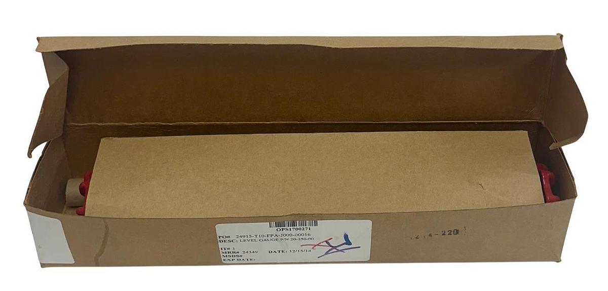 APOLLO VALVES 20-250-00 / 2025000 LIQUID LEVEL WATER GAUGE 1/2'' / 12'' GL NSMP