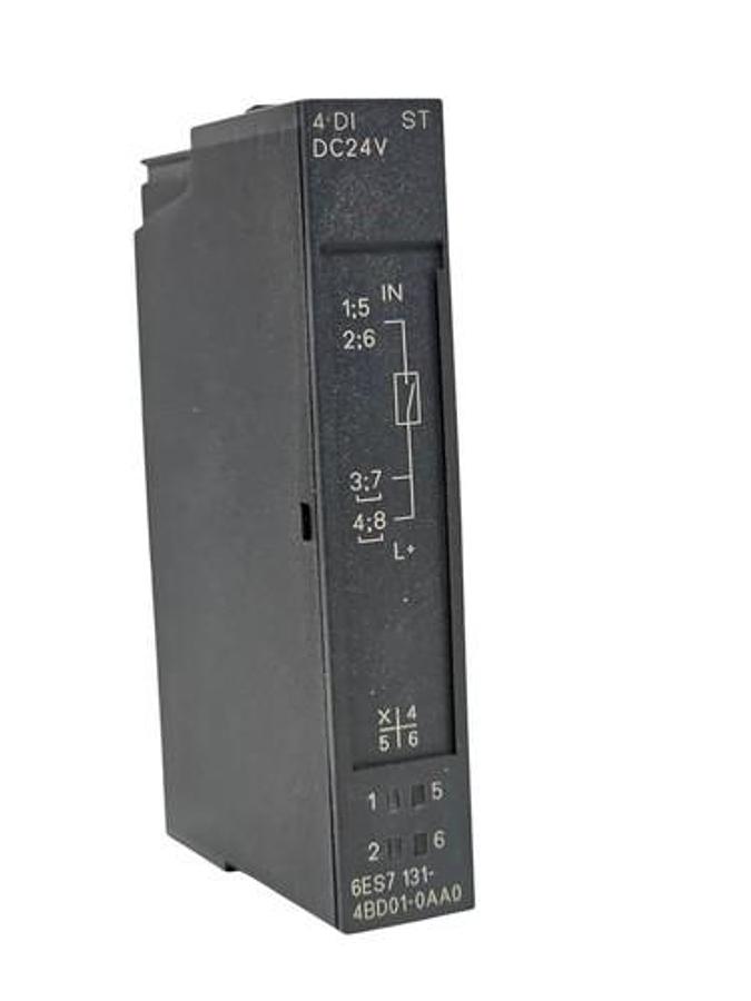 Used BOX OF 4 NEW SIEMENS 6ES7131-4BD01-0AA0 DIGITAL INPUT MODULES 6ES71314BD010AA