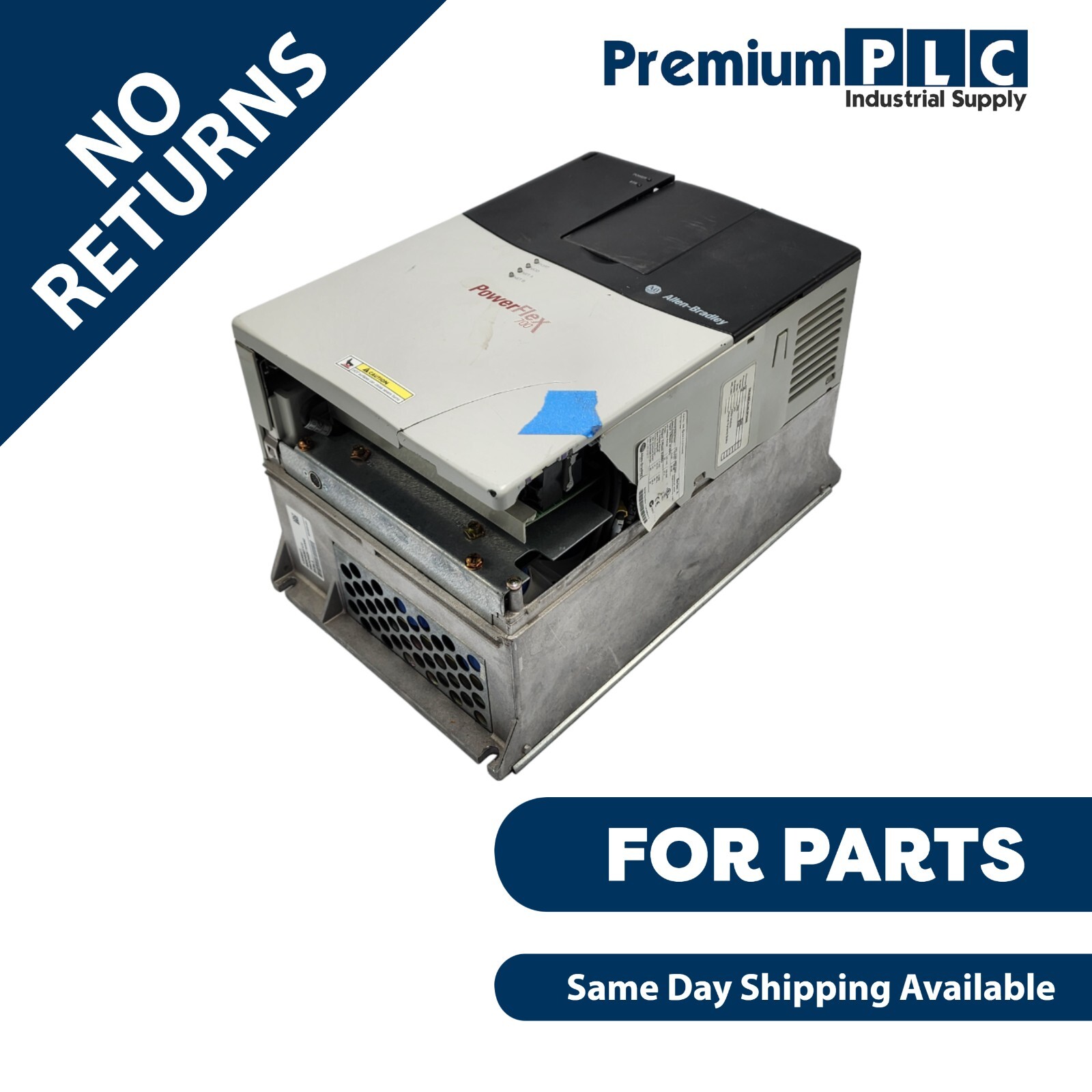 Used ALLEN BRADLEY 20BD034A0AYNANN0 /A POWERFLEX 700 AC DRIVE 25HP W/ 20-COMM-R /A