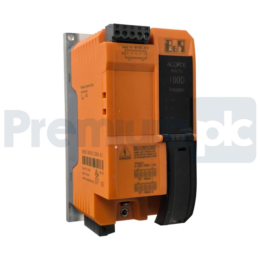 Used B&R 80SD100XD.C0XX-01 ACOPOSmicro 100D Stepper Motor Module X2X Link 0xA4A4 XLNT