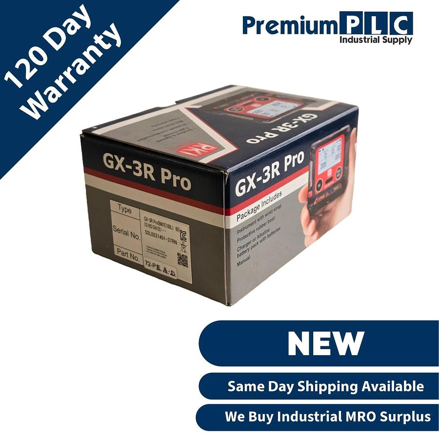 NEW RKI 72-PEA-D GX-3R Pro LEL/Oxy/CO/CO2 (10000 ppm) DETECTOR WIRELESS COMM.