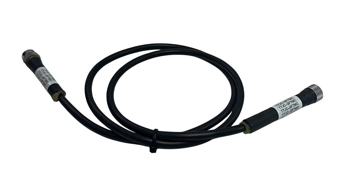 Used PENTAIR nVENT RAYCHEM TT-JC-3FTMC / TTJC3FTMC TRACETEK JUMPER CABLE MODULAR NSNP