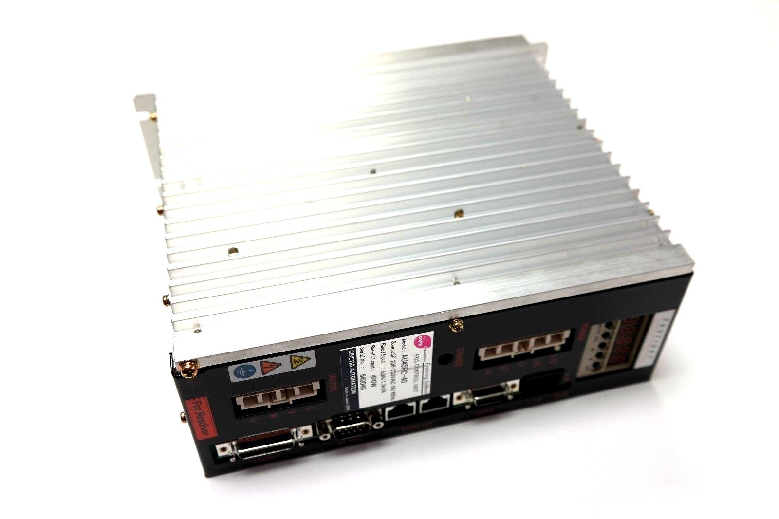 Used NEW CINETIC AUTOMATION AU45RC-40 AXIS CONTROL UNIT A70E3-HX-4200 AU45RC40