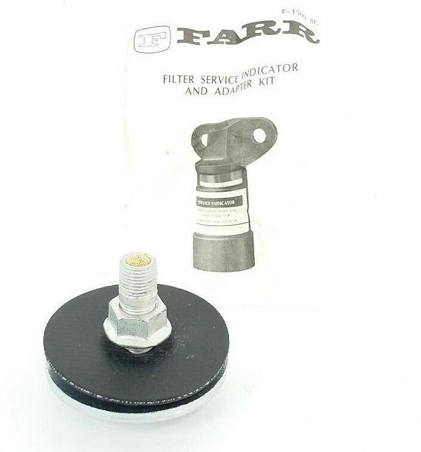 NEW FARR FILTER SERVICE INDICATOR ADAPTER SET 002-045-9220-0 E-1500-8G 14439-000