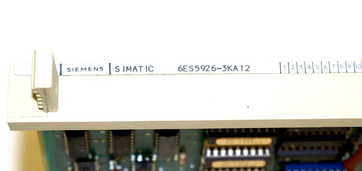 Used SIEMENS 6ES5926-3KA12 SIMATIC S5 CPU MODULE 926, 150K, 6ES59263KA12