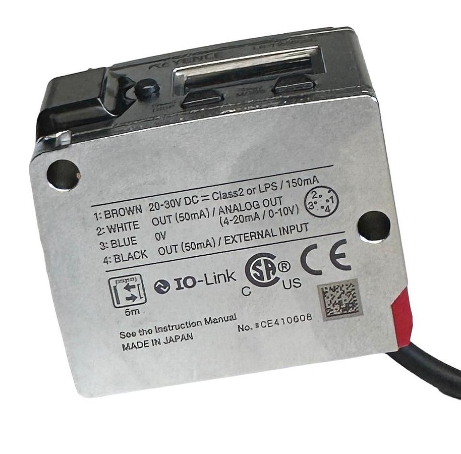 Used NEW KEYENCE LR-TB5000C / LRTB5000C ALL-PURPOSE LASER SENSOR 5M 20-30VDC NSMP