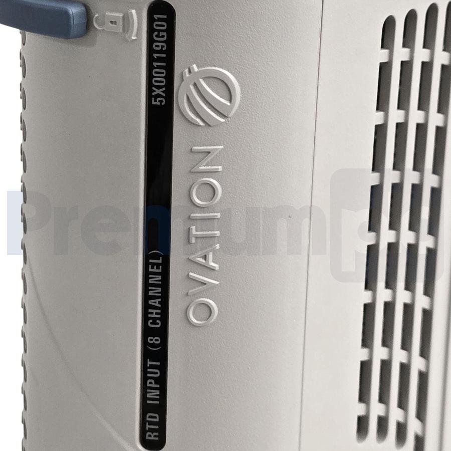 Used Emerson Westinghouse 5X00119G01 Ovation DCS RTD Input Module 8-Channel NSNP
