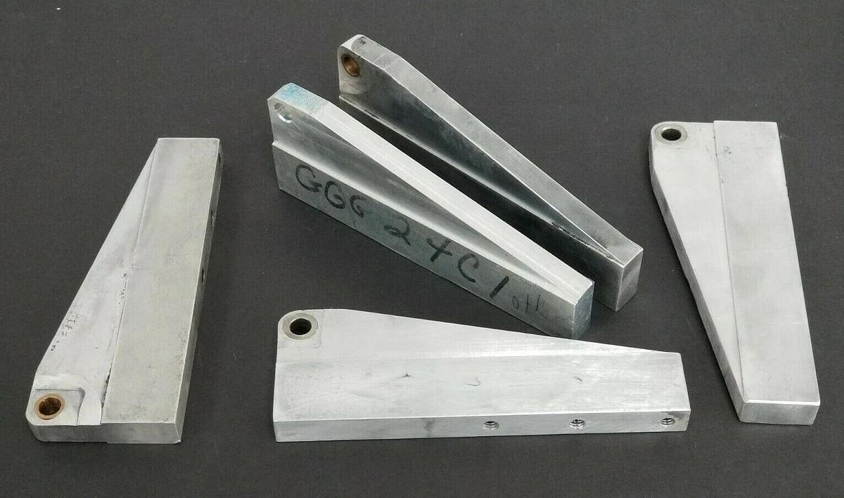 Used LOT OF 5 GENERIC GGG2-4C1 RPR ALUMINUM MOUNTING ARMS GGG24C1