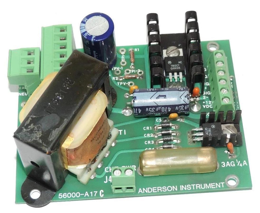 Used ANDERSON INSTRUMENTS 56000-A17 BOARD 56000-A17 C, 56000A17C