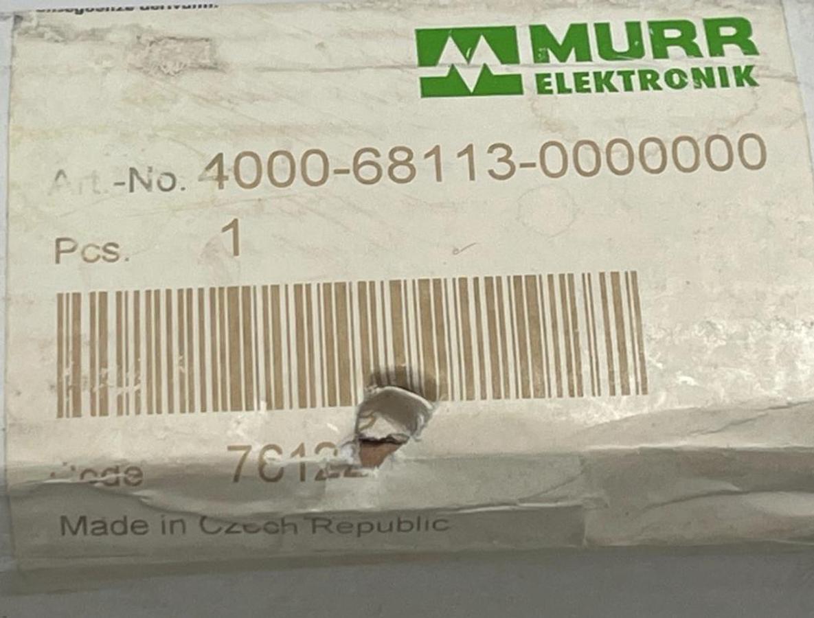 Used Murr 4000-68113-000000 Modlink MSDD Front Panel Interface Frame Module NSMP