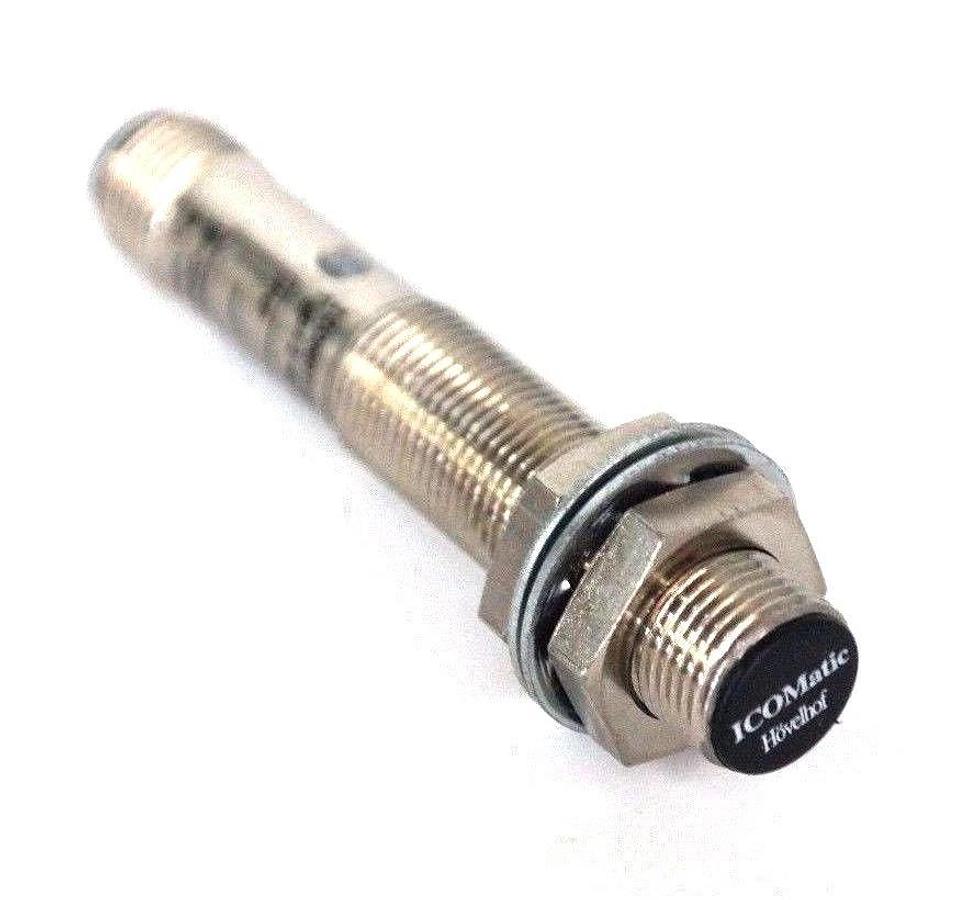 NEW ICOMATIC I-G12M-02-PSKL-S2-70MM PROXIMITY SWITCH, 4-PIN, IG12M02PSKLS2 70MM