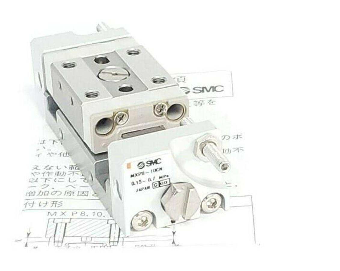 NEW SMC MXP8-10CN SLIDE TABLE CYLINDER MXP810CN
