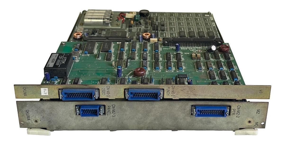 Used OKUMA E4809-045-035-C / E4809-045-167-C / E4809-045-038-C OPUS 5000 MAIN / MEM