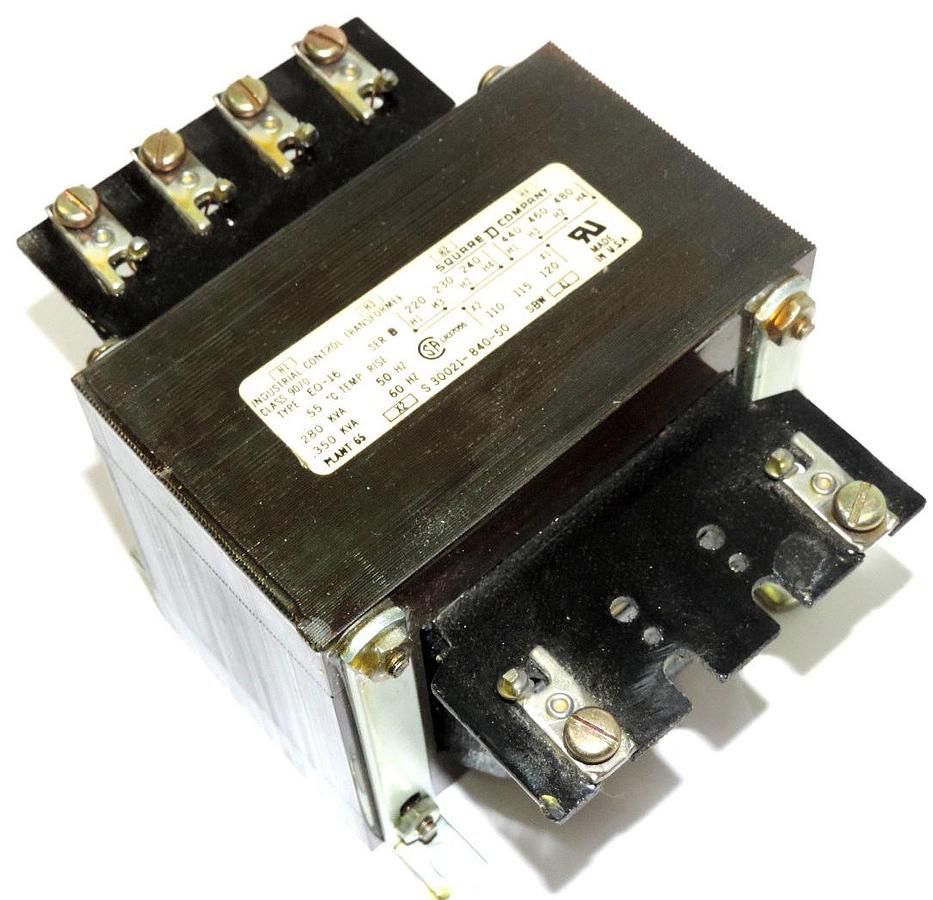 NIB SQUARE D 9070-E0-16 INDUSTRIAL CONTROL TRANSFORMER 9070E016 SER. B