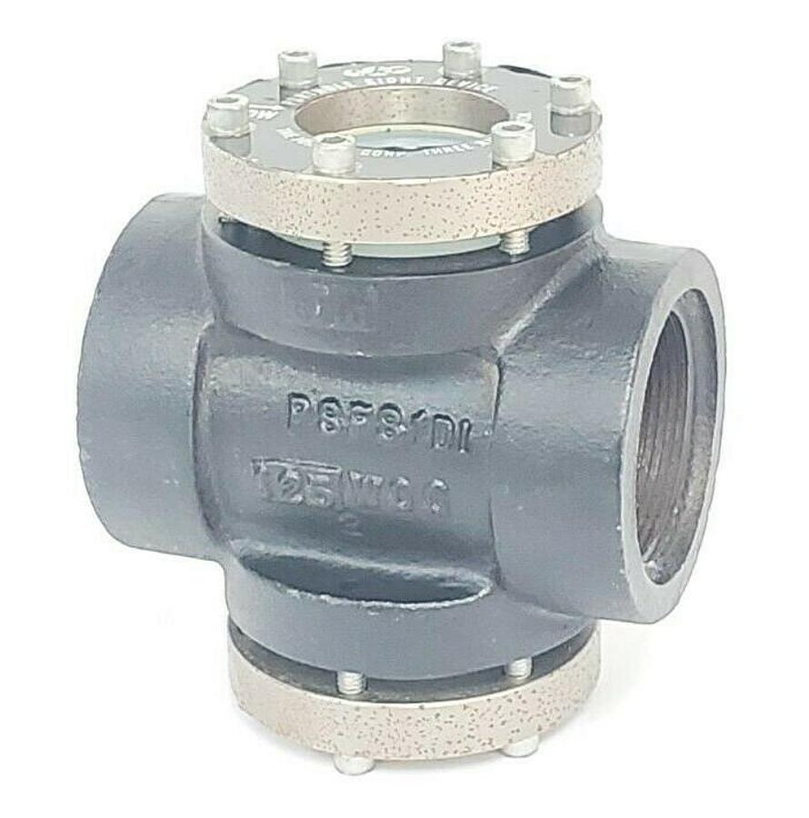 Used JOHNSON PSF81DI VALVE PORTHOLE SIGHT DEVICE 125WOG PSF81D1