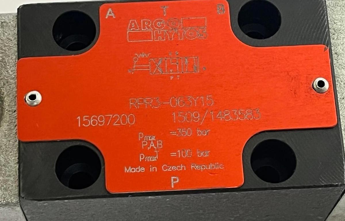 Argo-Hytos RPR3-063Y15 Pressure Reducing Valve Size 06 NEW SURPLUS
