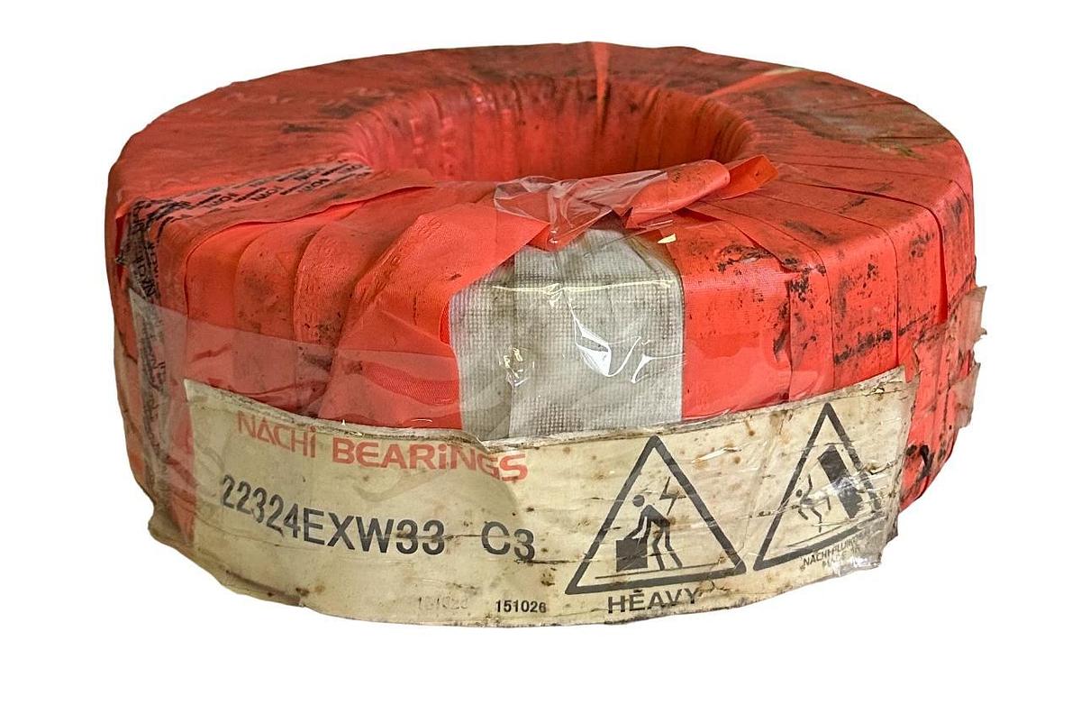 NEW NACHI 22324EX-W33C3 / 22324EXW33C3 SPHERICAL ROLLER BEARING DOUBLE-ROW
