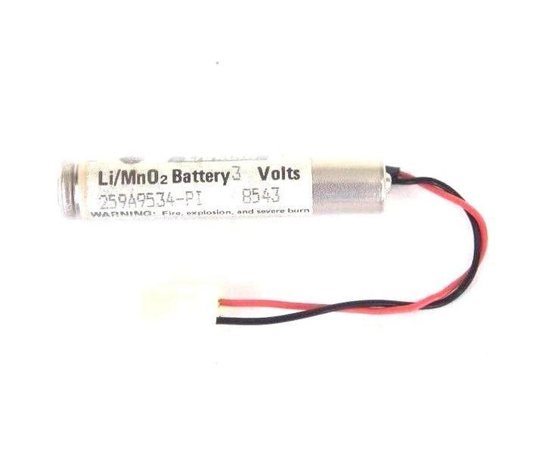 Used LOT OF 2 GENERAL ELECTRIC 259A9534-PI LITHIUM 3 VOLT BATTERIES 259A9534PI