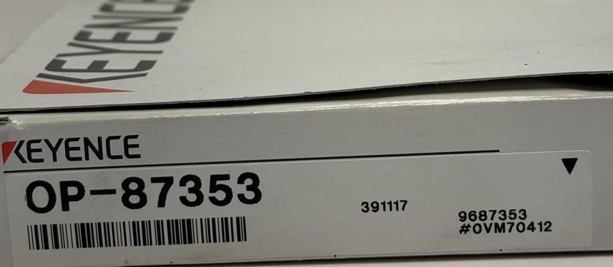 Used Keyence OP-87353 | OP87353 Control Cable 2m NFPA79 for SR-2000 / SR-1000 etc NEW