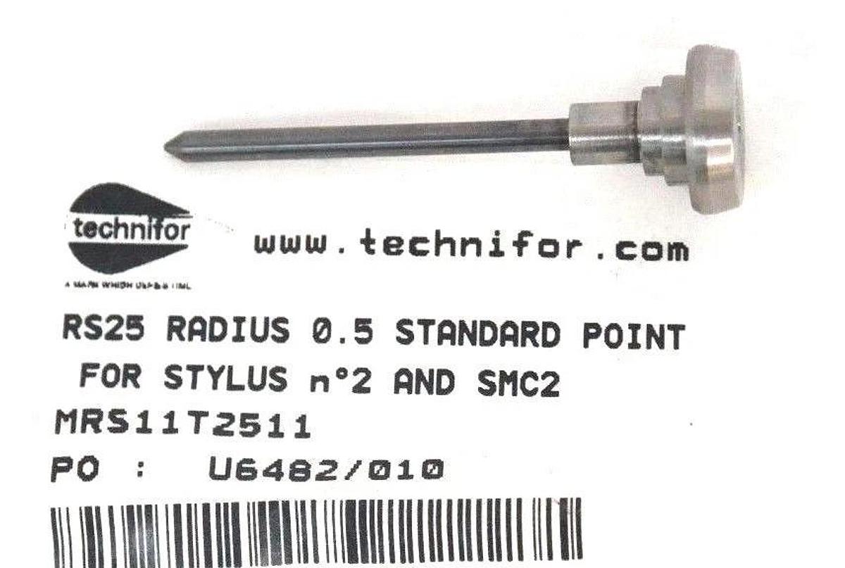 Used NEW TECHNIFOR RS25 RADIUS 0.5 STANDARD POINT MRS11T2511 FOR STYLUS N2 AND SMC2