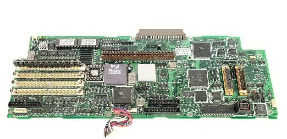 Used IBM / LENOVO 38F7806 SYSTEM CARD 16MHz IGH0254FA 38F5969 W/ 68X6127 2MB BOARD