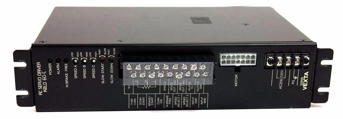 Used ORIENTAL MOTOR / SUPER VEXTA KBLD60-C AC SERVO DRIVER AC200/230V 3.1A KBLD60C