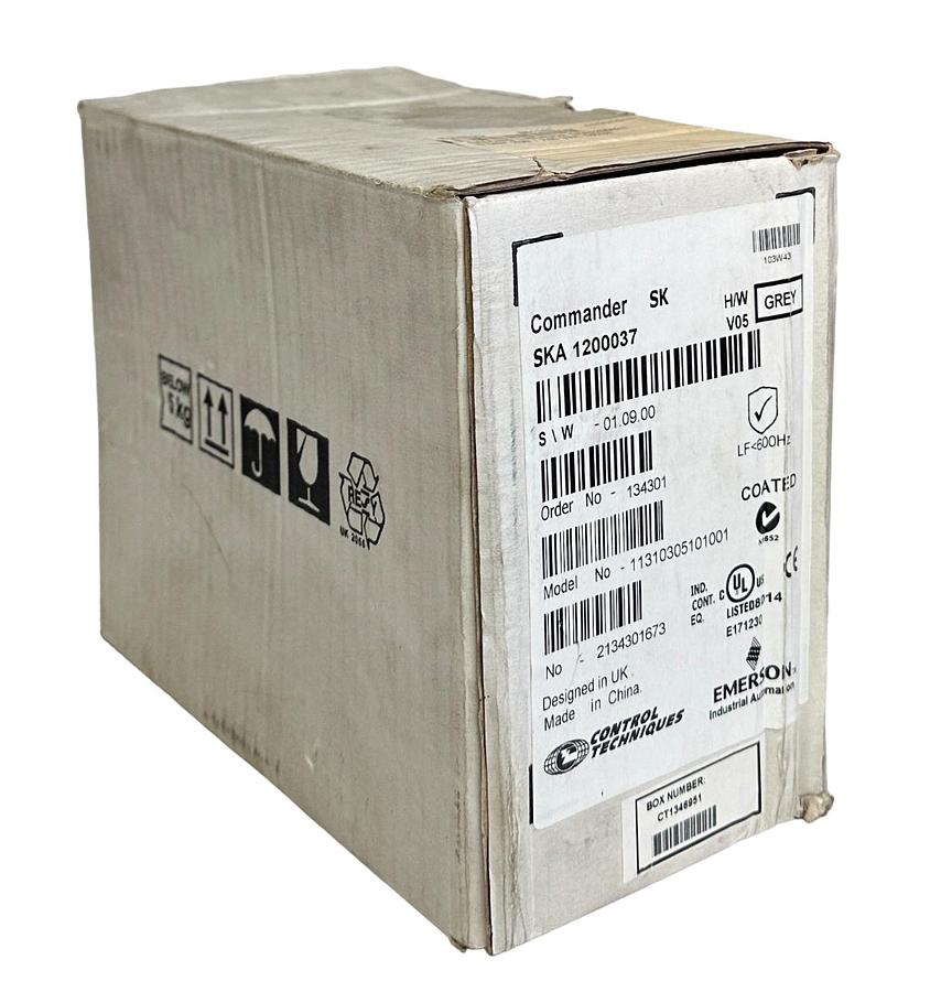 Used CONTROL TECHNIQUES SKA1200037 / 11310305101001 COMMANDER SK DRIVE 0.37kW NSMP