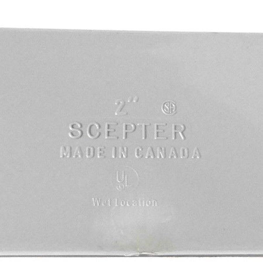 Used NEW SCEPTER 2" SLL 60S CONDUIT BODY W/ COVER