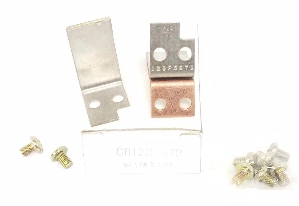 BOX OF 2 NEW GENERAL ELECTRIC CR123F567B HEATER ELEMENTS W/ SCREWS CR123-F56.7B