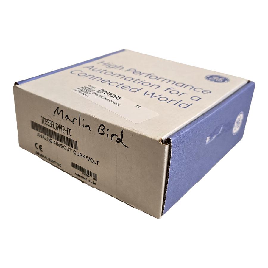 Used GE FANUC IC693ALG442-EC 90/30 ANALOG 4IN/2OUT CURR/VOLT MODULE IC693ALG442 NSMP