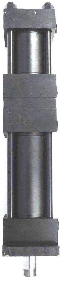 NEW PARKER 2 STAGE HYDRAULIC CYLINDER SER. 2H, BORE: 03.25 STROKE: 5.375, 2.250