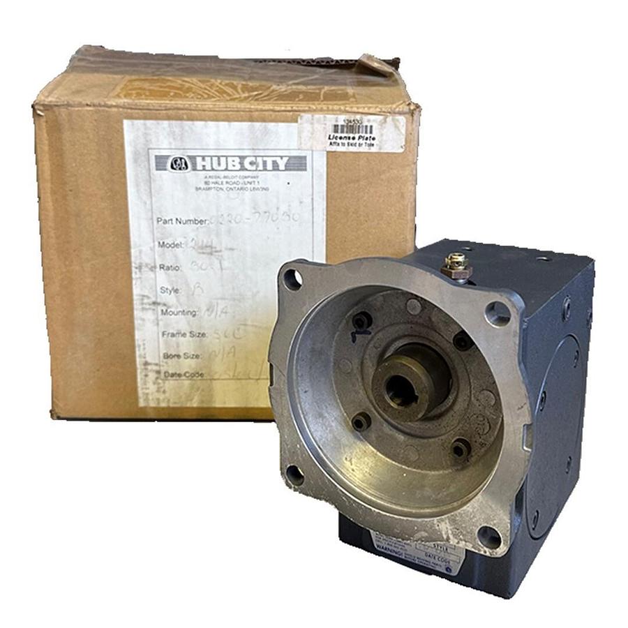 Used NEW HUB CITY 0220-77030 / 022077030 POWERCUBE REDUCER MODEL 214 30:1 RATIO