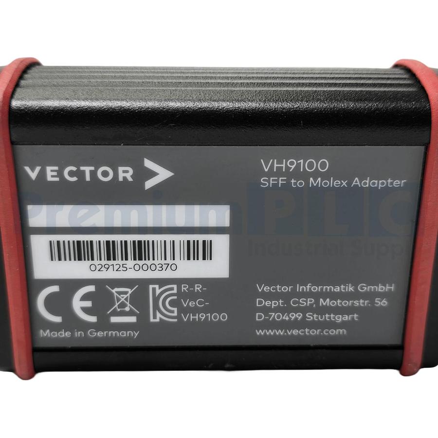 Used VECTOR VH9100 SFF TO MOLEX ADAPTER w/ 74576-0000 CABLE NSNP