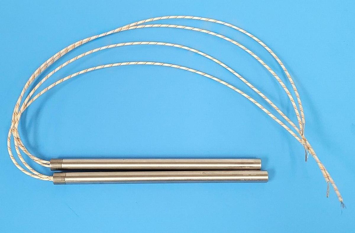 LOT OF 2 NEW WATLOW JBA111 FIREROD CARTRIDGE HEATER 1/2 IN. DIAMETER 240 VOLTS