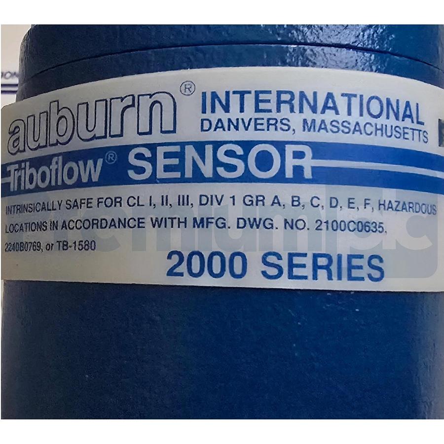 Auburn Triboflow 2200 Solids Flow Detector Kit Control Enclosure Probe & Cable