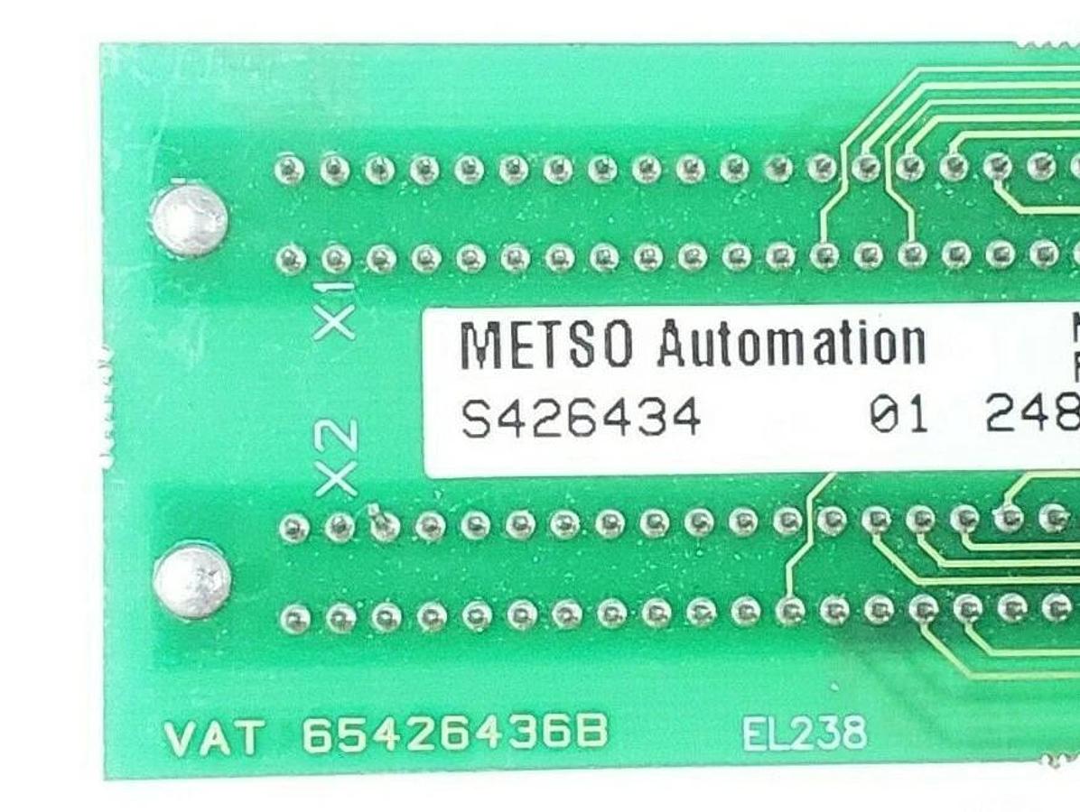 Used NELES / METSO AUTOMATION S426434 BOARD VAT 65426436A / 65426436B