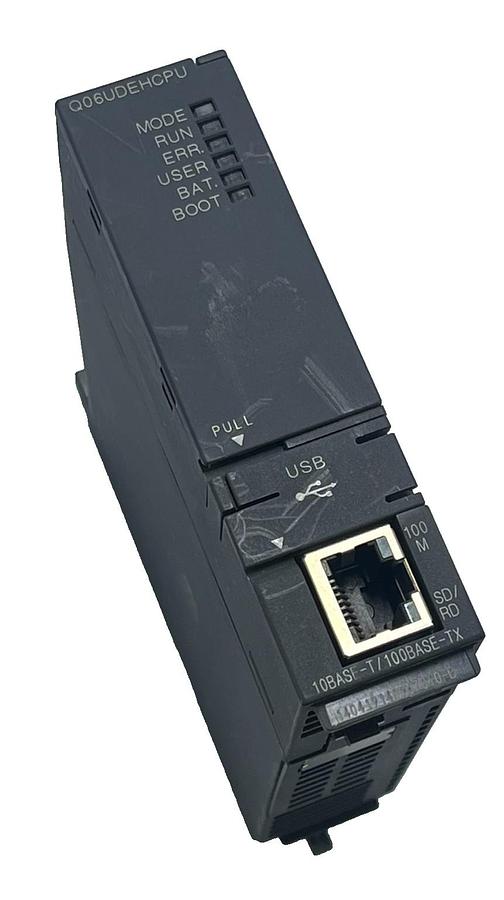 Used Mitsubishi Q06UDEHCPU Universal Model Q PLC CPU 60K Steps Ethernet High-Speed
