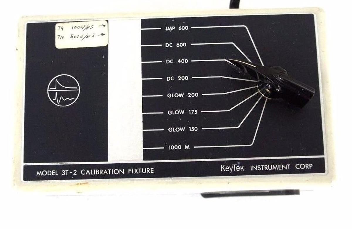 Used KEYTEK INSTRUMENT CORP. MODEL 3T-2 CALIBRATION FIXTURE 3T2