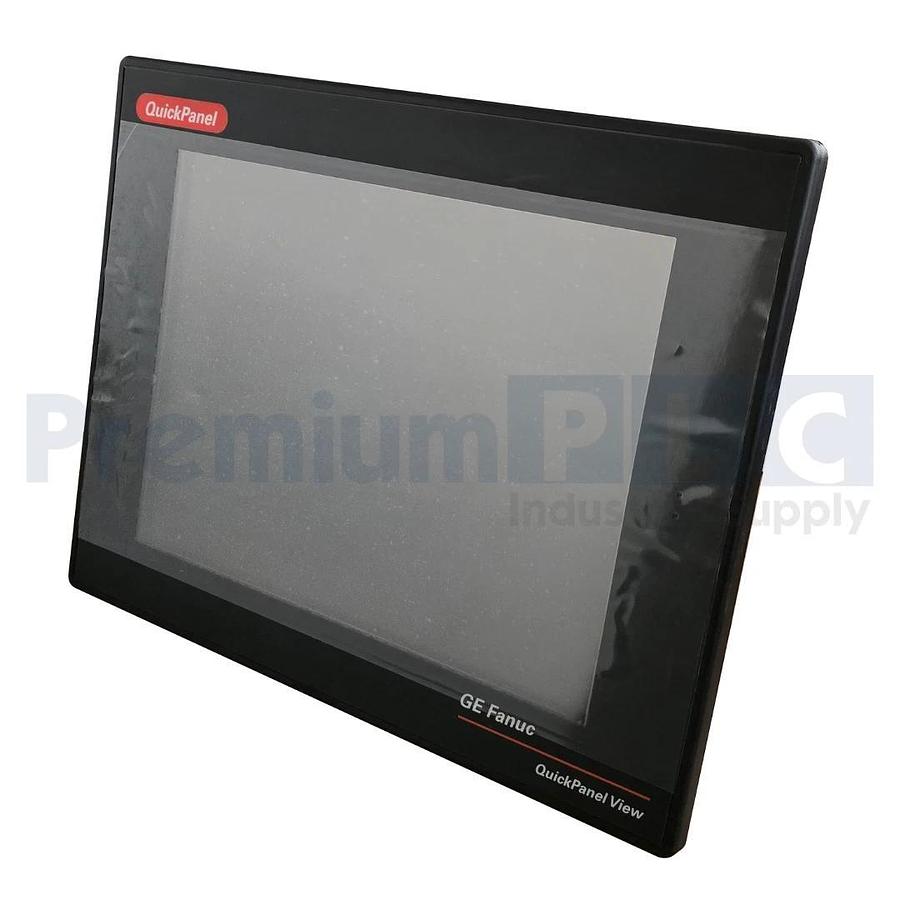 Refurbished GE Fanuc IC754VSI12CTD-FG QuickPanel View 12" HMI Panel 24VDC ES1221R Reman.