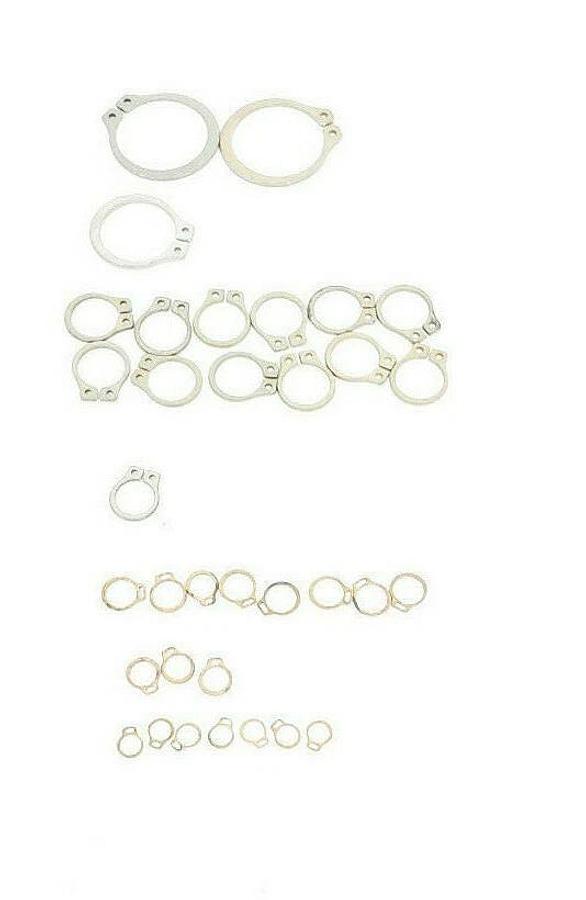 LOT OF 4 NEW WESTINGHOUSE AL-33430Y 8/7 RETAINING RING ASST KITS (INCOMPLETE)