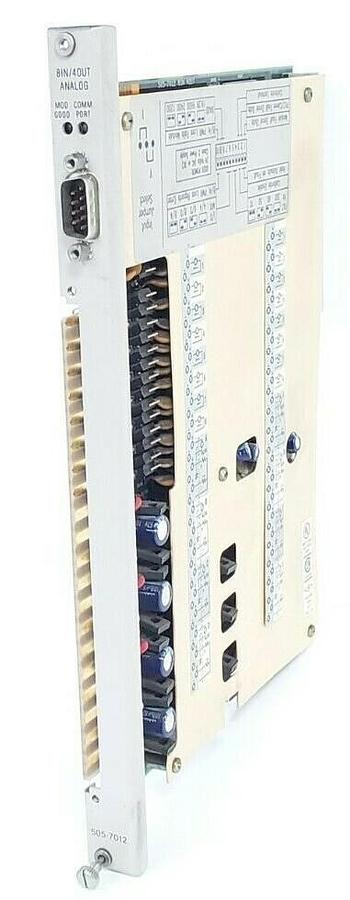 Used SIEMENS 505-7012 ANALOG MODULE 8 IN 4 OUT 5057012