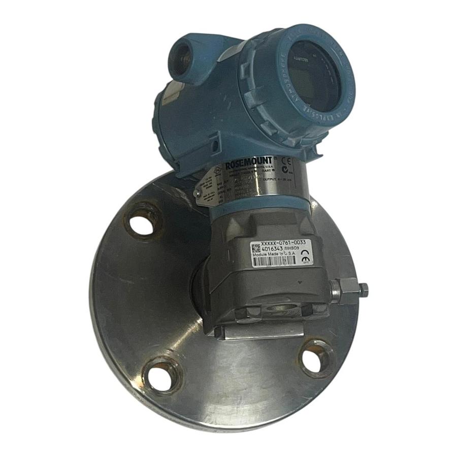 Rosemount 3051L3AC0FD22AAE5M5L4 Level Transmitter -  Kerkau 3 Inch 150 RF flange