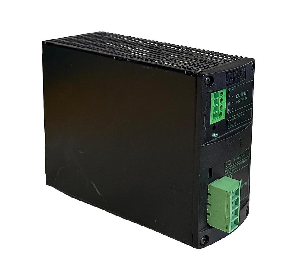 Used MURR ELEKTRONIK MCS10-3x400-500/24 / 85071 SWITCH MODE POWER SUPPLY 400-520V 65A