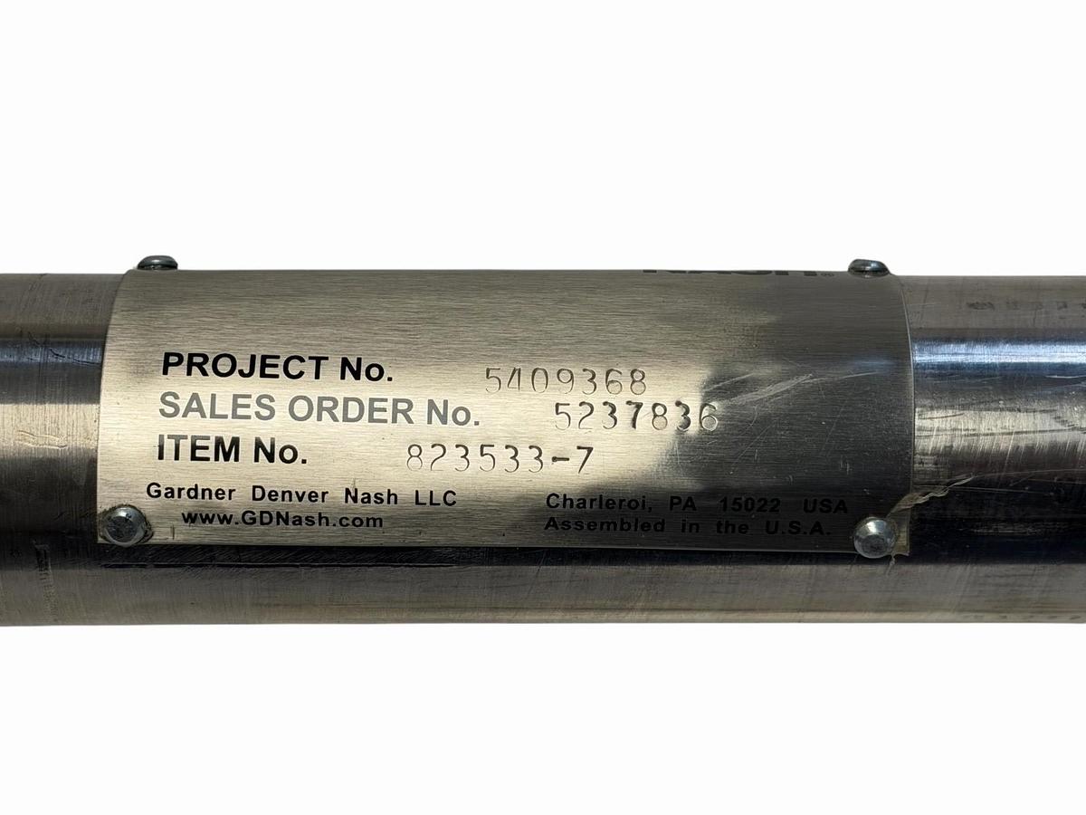 Used GARDNER DENVER NASH 823533-Z / 823533Z STEAM EJECTOR W/ TWO 1-1/2'' -150 FLANGES