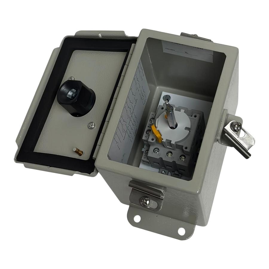 Used Allen Bradley 194E-FA20E-P11 /B Enclosed IEC Load Switch 3-Pole 25A 600V New
