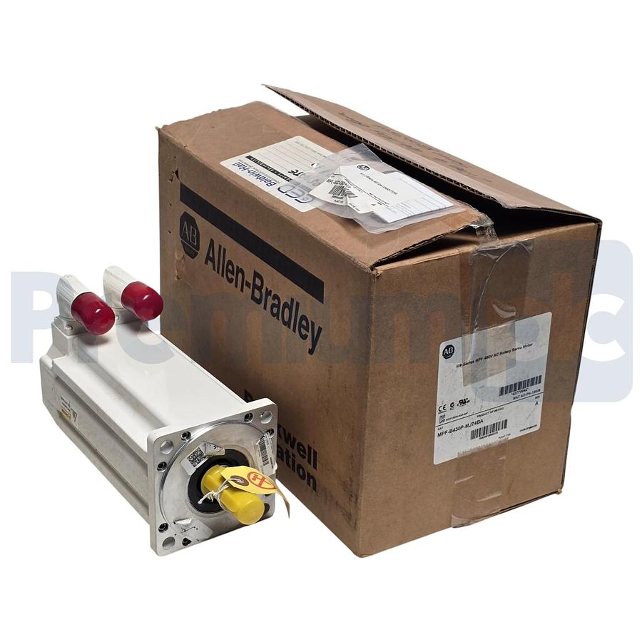 Used Allen Bradley MPF-B430P-MJ74BA /A MPF Food Grade Servo Motor 460V w/Brake NSMP