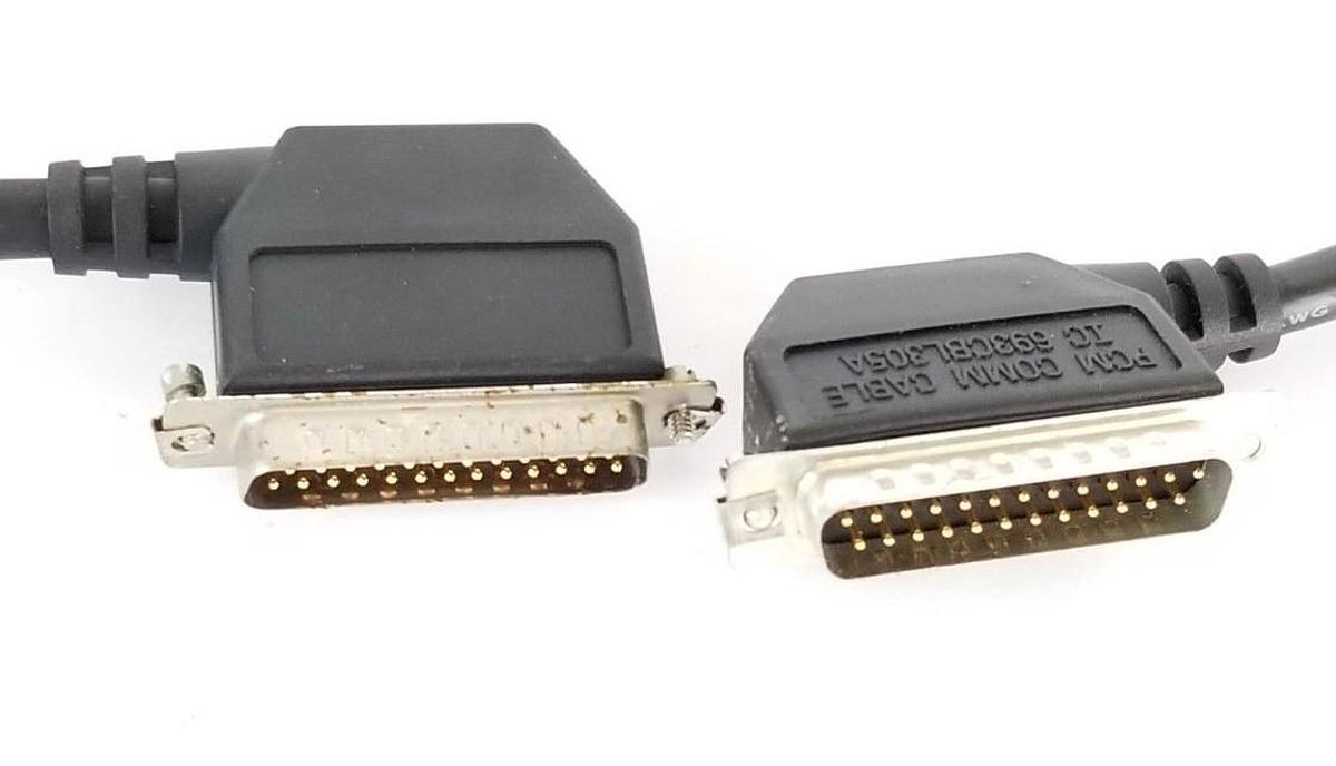 Used LOT OF 4 GE FANUC IC693CBL305A PCM TO Y CABLES