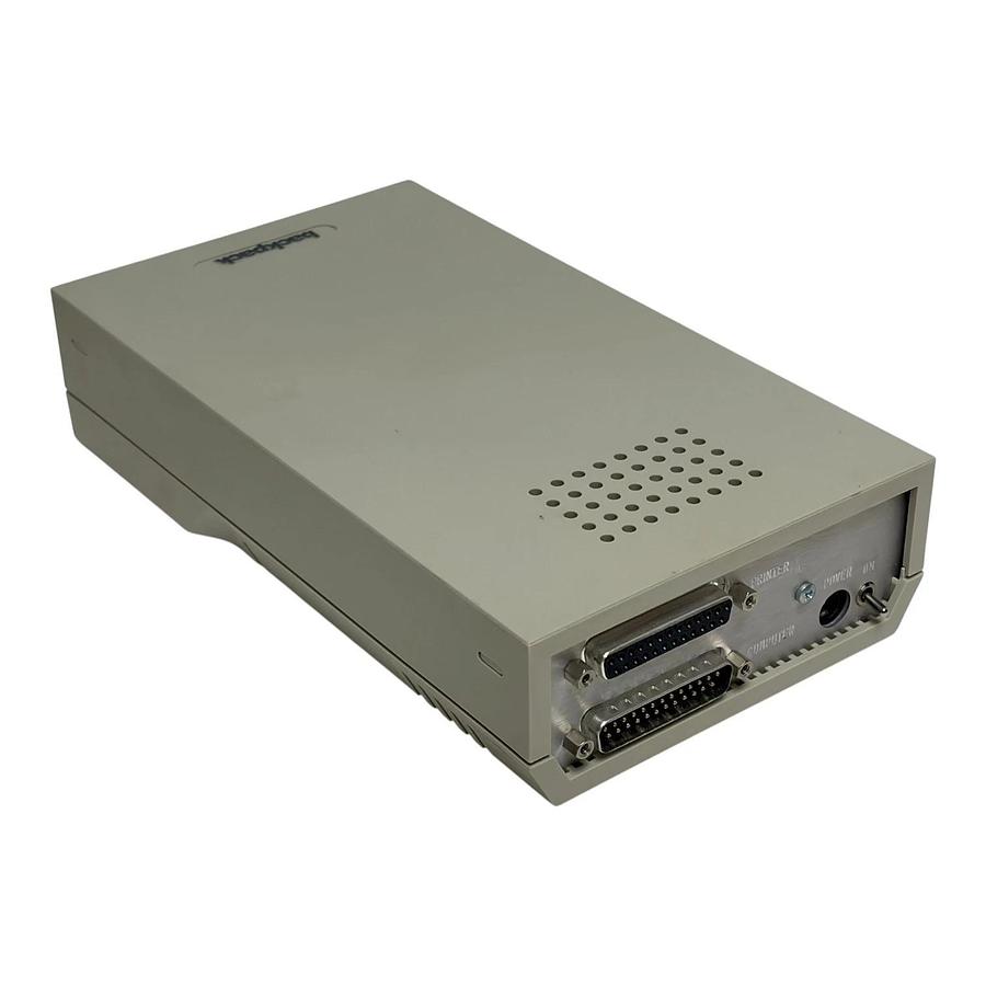 Used Vintage MicroSolutions Backpack 3.5" External Floppy Diskette Drive Model 014350